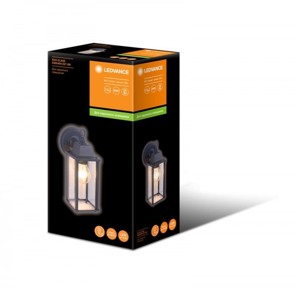  Светильник ECOCLASS ENDURA 60Вт/12Вт E27 IP43 сер. LEDVANCE 4058075316263 
