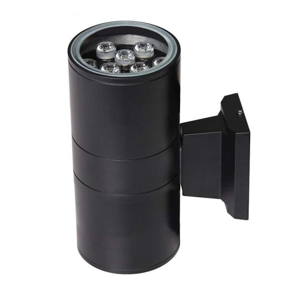 Светильник PWL-245110/30D 2х12Вт 6500К BL 230В/50Гц черн. JazzWay 5015142 