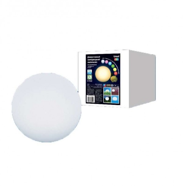  Светильник светодиодный ULG-R001 030/RGB IP65 BALL Uniel UL-00003300 