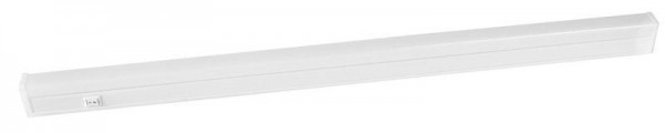 Светильник светодиодный 40LED LWL-2013-8CL линейный 8Вт 4000К IP20 525Лм 575мм 220В алюм. корпус с сетевым проводом Ultraflash 12327 