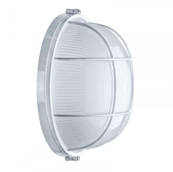  Светильник ЛОН 94 807 NBL-R2-100-E27/WH 1х100Вт E27 IP54 (аналог НПБ 1102 бел. круг с решеткой 100Вт) Navigator 94807 