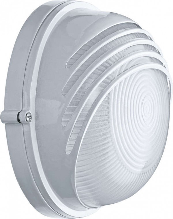  Светильник ЛОН 94 817 NBL-R3-60-E27/WH 1х60Вт E27 IP54 (аналог НПБ 1307 бел. круг ресн. 60Вт) Navigator 94817 