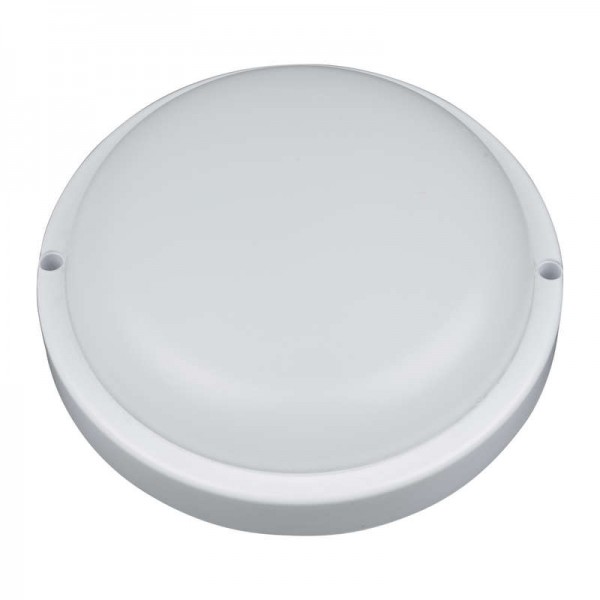  Светильник светодиодный влагозащ. ULW-Q211 12W/NW SENSOR WHITE с микроволн. датчиком движения круг белый свет 4500К 960Лм d16см бел. Volpe UL-00002738 