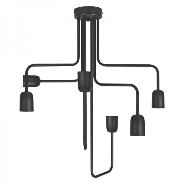  Светильник Vintage 1906 PIPE ANGLED 550х600 IP20 потолочный черн. LEDVANCE 4058075217041 