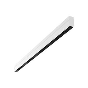  Светильник светодиодный Stellar-Line Comfort 1200х35х75 36Вт 3000К подвесной/накладной RAL9010 бел. матовый с линзами 50град. VARTON V1-R0-W0493-05L21-2003630 