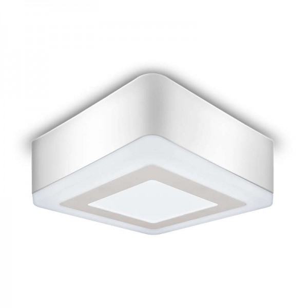  Светильник светодиодный Backlight BL223 145х145х40 9Вт 4000К накладной квадрат акрил Gauss BL223 