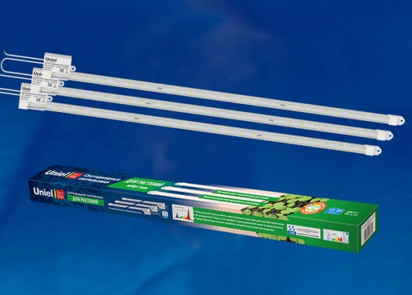  Светильник светодиодный для растений ULY-P90-10W/SPFR/K IP65 AC220В CLEAR KIT03 прозр. Uniel UL-00003850 