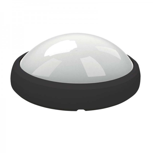  Светильник светодиодный влагозащ. ULW-O04-12W/NW IP65 BLACK Овал 12Вт 4500К IP65 840лм 220В накладной промышлен. опал. рассеив. пластик. черн. Uniel 11137 