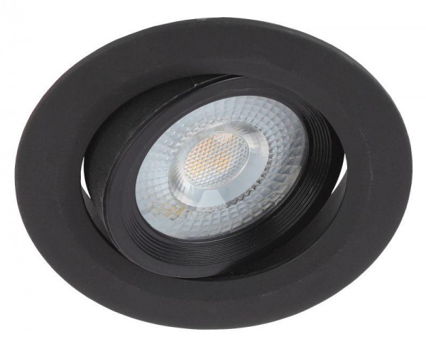  Светильник светодиодный KL LED 22A-5 4K BK круг. поворотн. LED SMD 5Вт 4000К черн. ЭРА Б0039687 