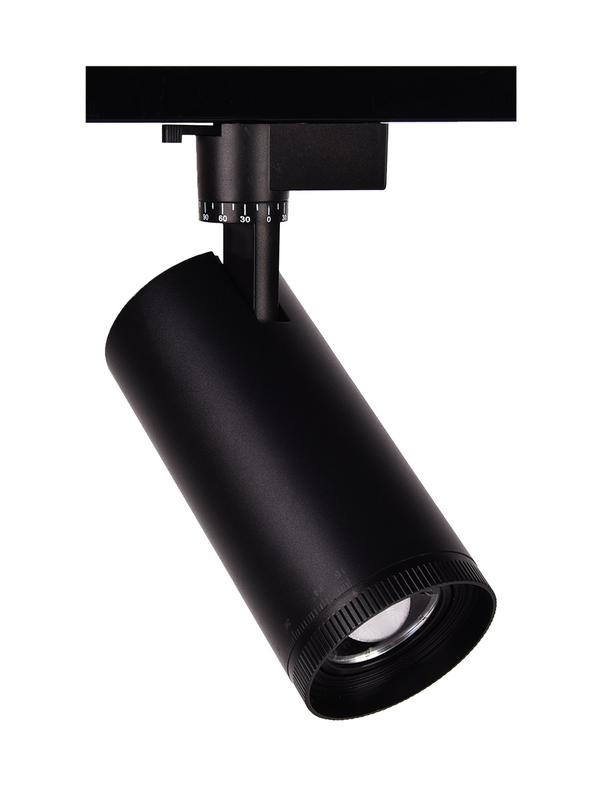  Светильник трековый PTR 0728 ZOOM 28Вт 4000К 15-60град. BL IP40 черн. JazzWay 5030534 
