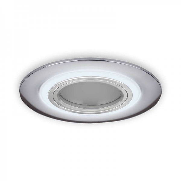  Светильник светодиодный Backlight BL141 GU5.3 3Вт 3000К круглый хром. Gauss BL141 