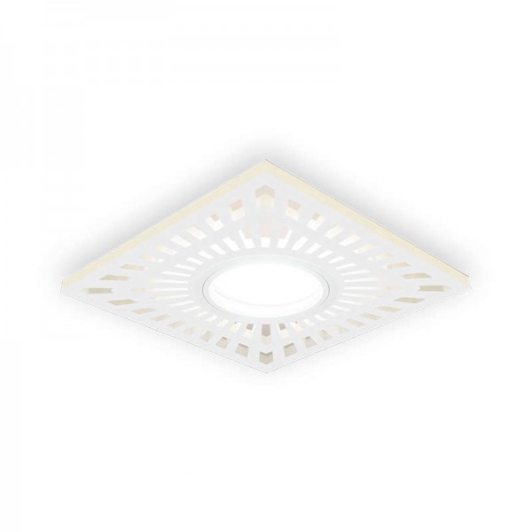  Светильник светодиодный Backlight BL127 GU5.3 3Вт 3000К квадрат бел. Gauss BL127 