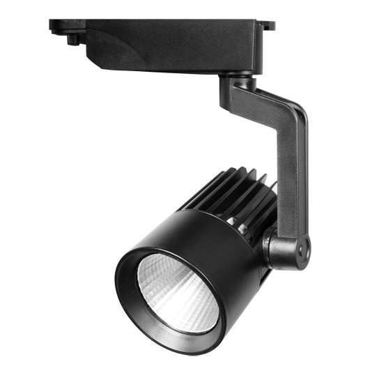  Светильник трековый PTR 0125-2 25Вт 4000К 24град. BL IP40 черн. JazzWay 5023949 