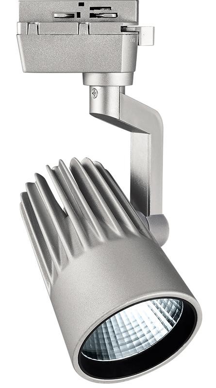  Светильник трековый PTR 0140-2 40Вт 4000К 24град. GR (new) IP40 сер. JazzWay 5023765 