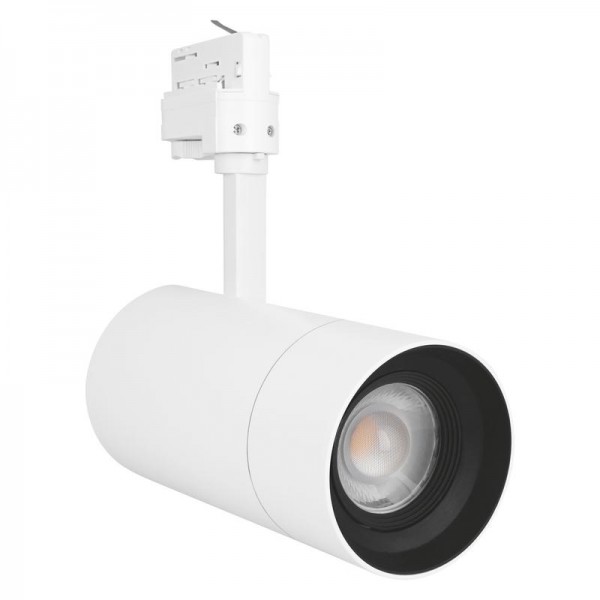  Светильник светодиодный TRACKLIGHT SPOT ZOOM D85 25Вт 4000К 97R 1500лм трековый угол пучка 25град. диммир. бел. WT LEDVANCE 4058075335783 