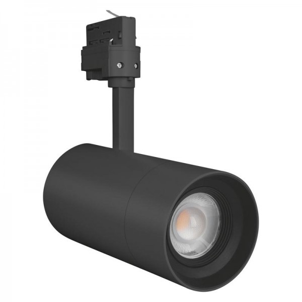  Светильник светодиодный TRACKLIGHT SPOT ZOOM D85 25Вт 3000К 97R 1500лм трековый угол пучка 25град. диммир. черн. BK LEDVANCE 4058075335806 