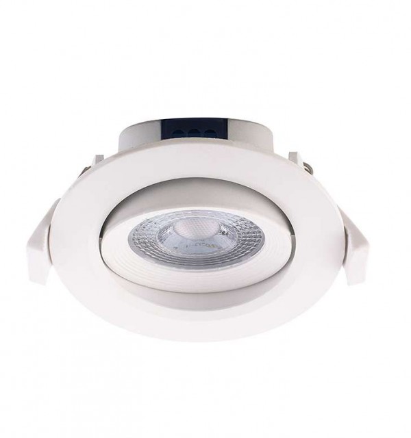  Светильник PSP-R 9044 White 7Вт 3000К IP40 38град. круг/поворот JazzWay 5022836 