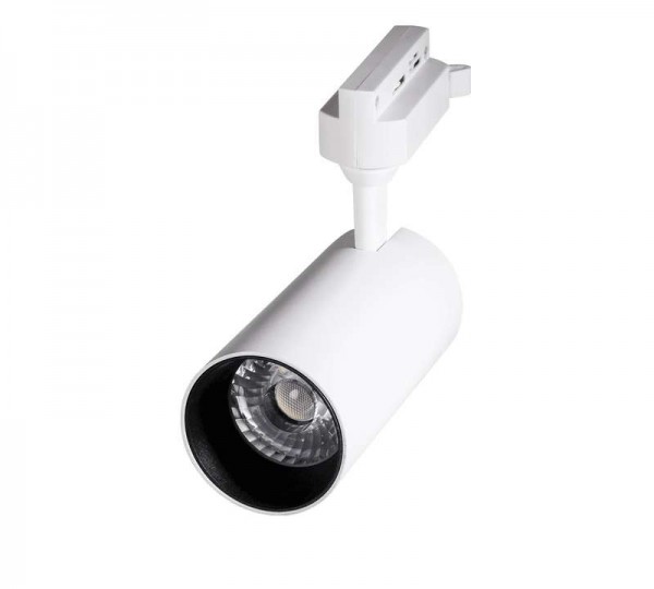  Светильник трековый PTR 0725 WH 25Вт 3000К IP40 24град. бел. JazzWay 5018587 
