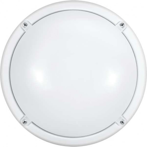  Светильник светодиодный 71 622 OBL-R1-7-4K-WH-IP65-LED-SNRV 7Вт 4000К IP65 (оптико-акустич. датчик) ОНЛАЙТ 71622 