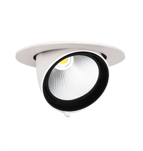  Светильник PLED DL4 40Вт 4000К поворот 24град. White IP40 JazzWay 5021921 
