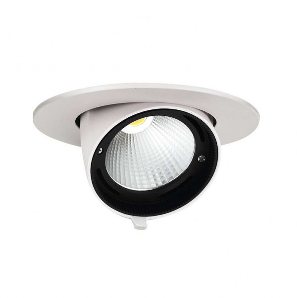  Светильник PLED DL4 30Вт 4000К 24град. поворот White IP40 бел. JazzWay 5021907 