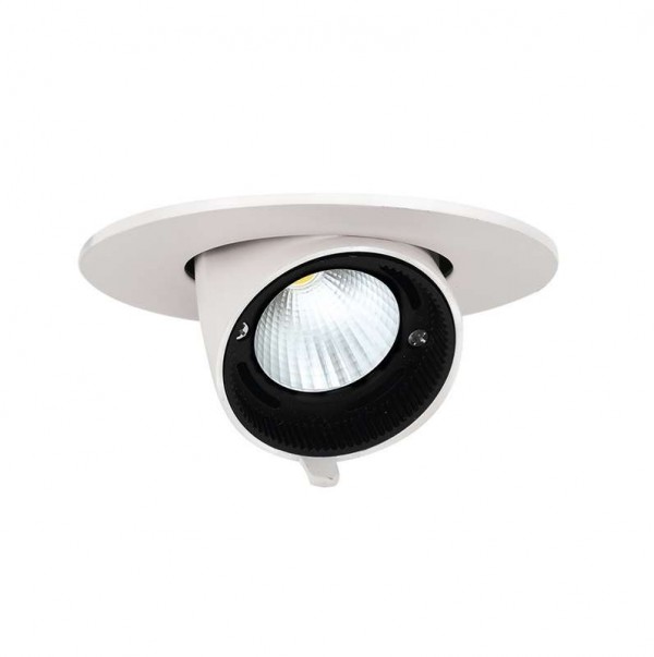  Светильник PLED DL4 18Вт 4000К 24град. поворот White IP40 бел. JazzWay 5021884 