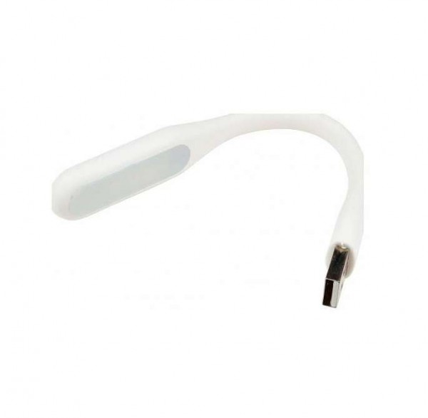  Светильник-фонарь переносной TLD-541 White прорезин. 6 LED питание от USB-порта картон бел. Uniel UL-00000253 