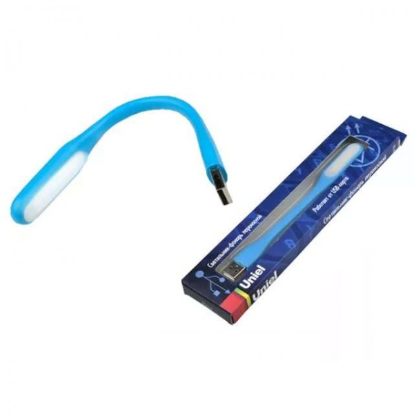  Светильник TLD-541 Blue 6 LED питание от USB Uniel UL-00000251 