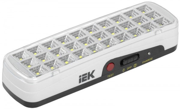 Светильник ДБА 3926-П аккумулятор/сеть 3ч 3Вт IEK LDBA0-3926-30-K02 