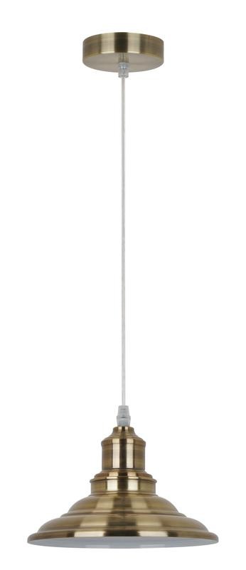  Светильник подвесной LOFT PL-600 С59 1хE27 40Вт 230В металл старин. медь Camelion 132417 