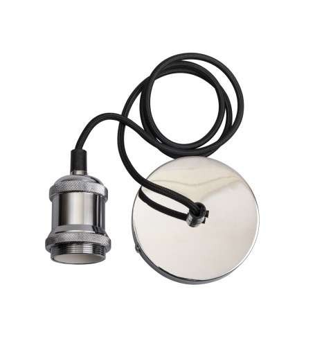  Патрон с проводом RETRO PLC 01 E27 230V/1M Electrosilvering JazzWay 5015951 