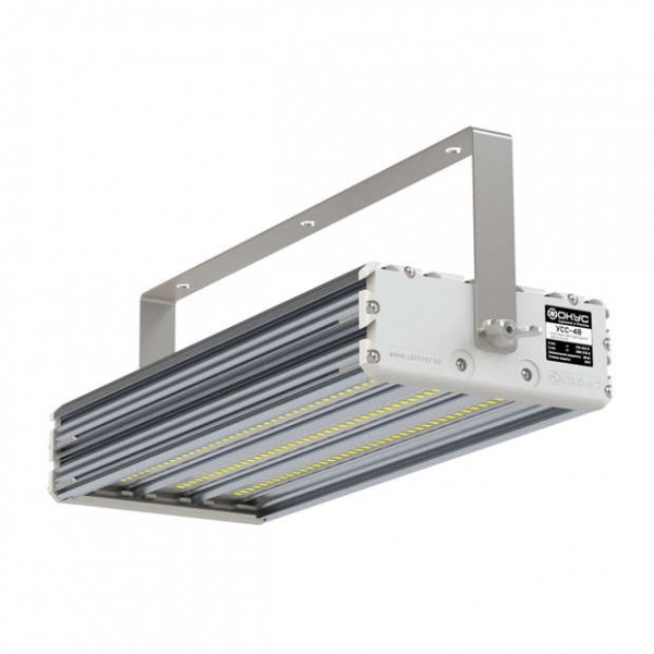  Светильник взрывозащищенный УСС-48 Д AC20-38/DC20-55 LED крепление скоба 4000К IP67 2Ex ФОКУС USS00-048D3DDF02F04002 