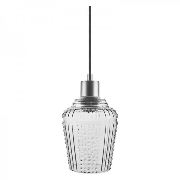  Светильник Vintage 1906 CARVED PENDANT JAR G SM подвесной IP20 дым./сер. LEDVANCE 4058075217249 