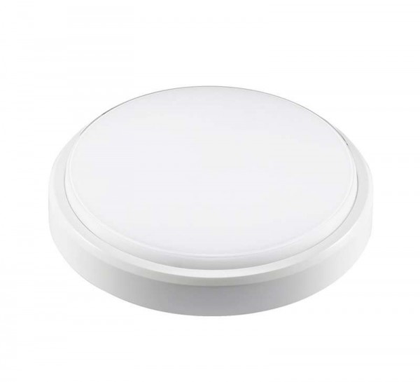  Светильник светодиодный PBH-PC2-RA 12Вт 4000К IP65 (аналог НПП) круглый бел. JazzWay 1035660 