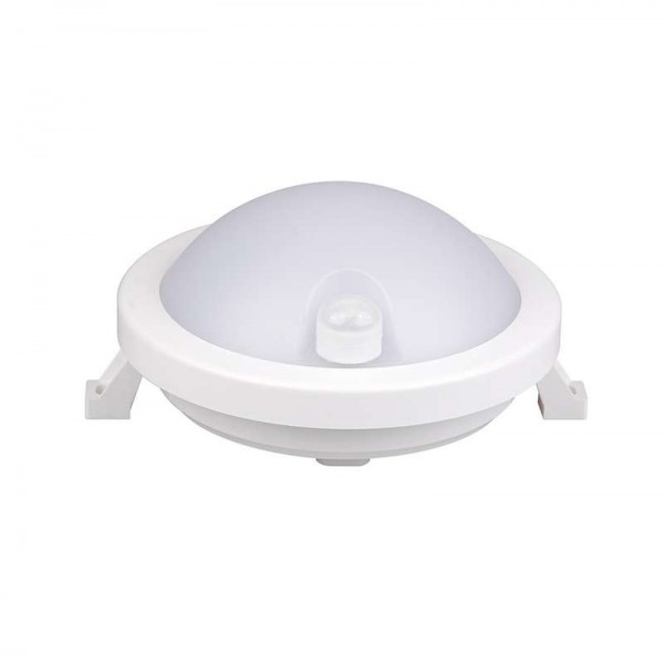  Светильник светодиодный пылевлагозащ. PBH - PC3-RSI 12Вт 4000К White IP65 Sensor JazzWay 5009424 