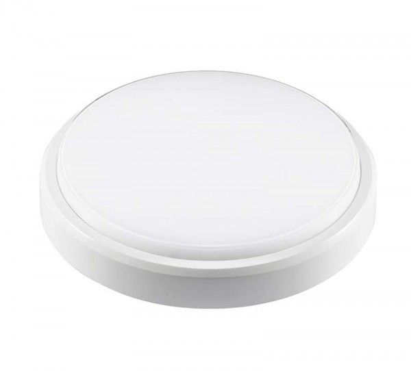  Светильник светодиодный PBH-PC2-RS SENSOR 12Вт 4000К IP65 (аналог НПП) круглый бел. JazzWay 2850584A 