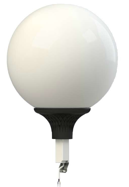  Светильник светодиодный SFERA LED 40 4000К венчающий черн. СТ 1647000020 