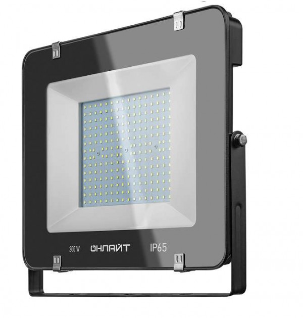  Прожектор OFL-200-6.5K-BL-IP65-LED ОНЛАЙТ 14345 