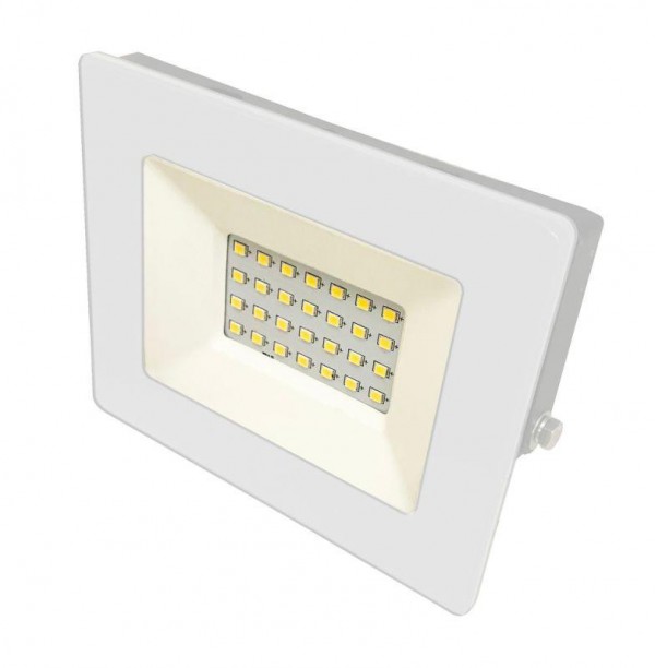  Прожектор LFL-2001 C01 (LED SMD 20Вт 230В 6500К) бел. Ultraflash 14128 
