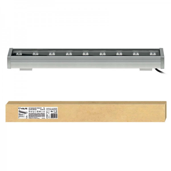  Прожектор ULF-Q552 9W/NW IP65 SILVER Uniel UL-00001430 