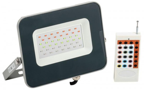  Прожектор светодиодный СДО 07-30RGB multicolor IP65 сер. ИЭК LPDO7RGB-01-30-K03 