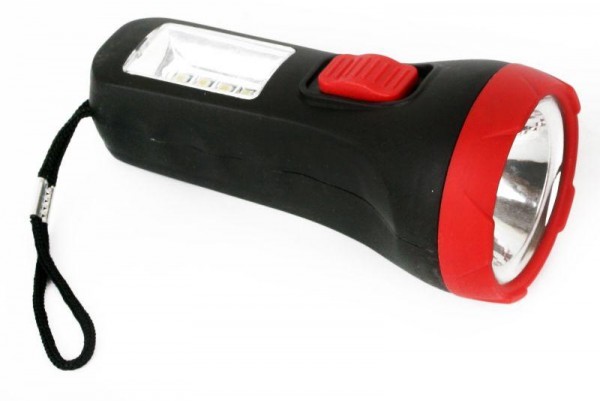  Фонарь LED16014 1 + 4SMD LED 2 реж. 1XR6 пласт блист-пакет Ultraflash 14253 