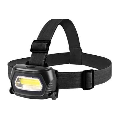  Фонарь налобный аккумуляторный HLA 07B 3Вт LED 200лм 8ч 3 реж. з/у 230В черн. IN HOME 4690612031880 