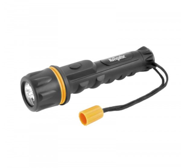  Фонарь 71 584 NPT-R06-2AA пластик+резина 1LED 0.5Вт Navigator 71584 