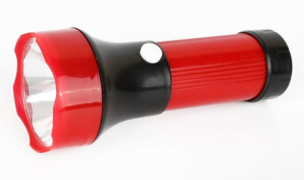  Фонарь 3102-ТН (1LED 1 реж 3XR6; блист-пакет; красн.) Ultraflash 11786 