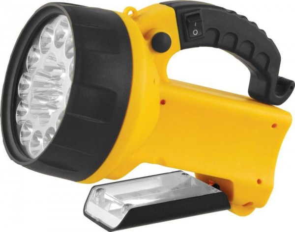  Фонарь UF3712LED (аккум 220В/12В желт. 19 LED; 4В 2Ач пласт. короб) Ultraflash 8310 