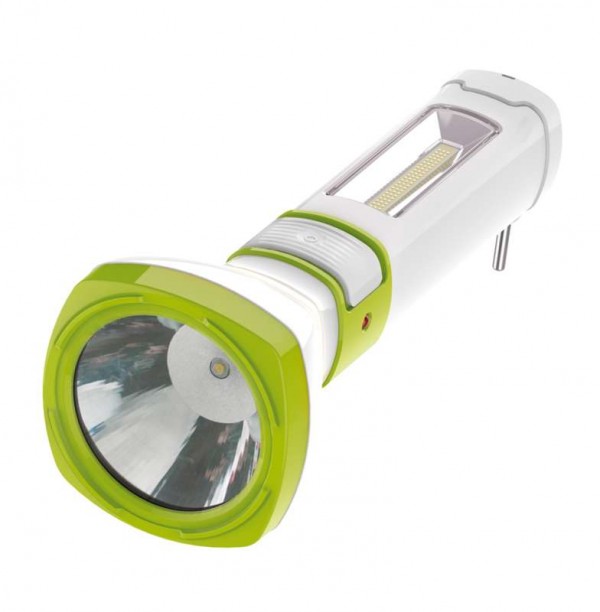  Фонарь светодиодный аккум. 5W LED 3 режима бок. панель COB 3Вт с зарядным устройством КОСМОС KOCAc7035WLED 