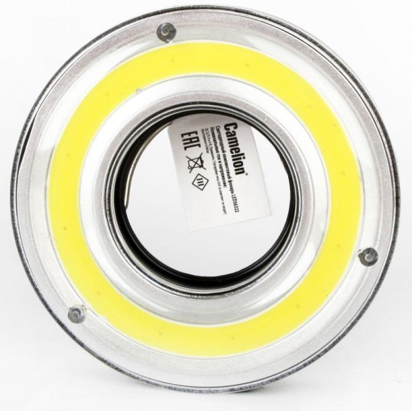  Фонарь для кемпинга LED56322 COBLED 3XААА пласт. блист. черн. Camelion 14259 