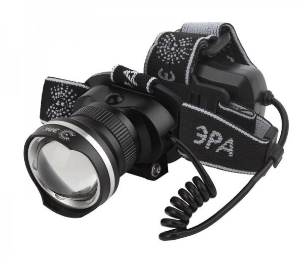  Фонарь GA-806 налобный аккум. регулир. фокус 5Вт CREE алюм. литий 2.5А.ч USB короб Эра Б0039626 