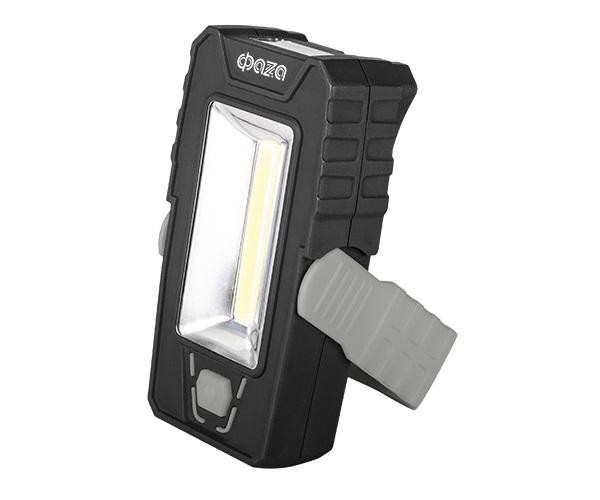  Фонарь многофункциональный 3Вт COB+3 LED WL2-L2W/L03-gy ФАZА 5023703 